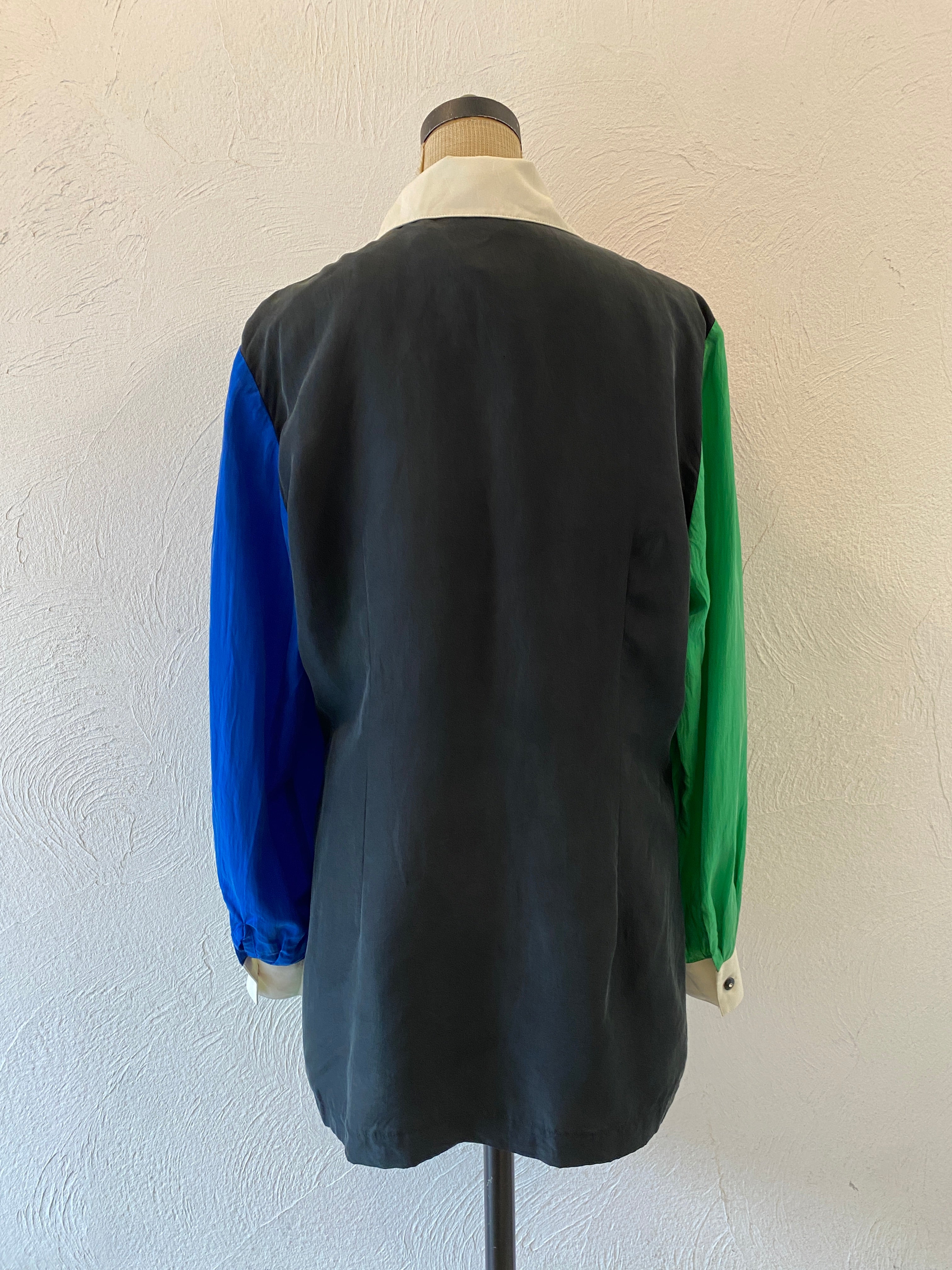 switching silk shirts