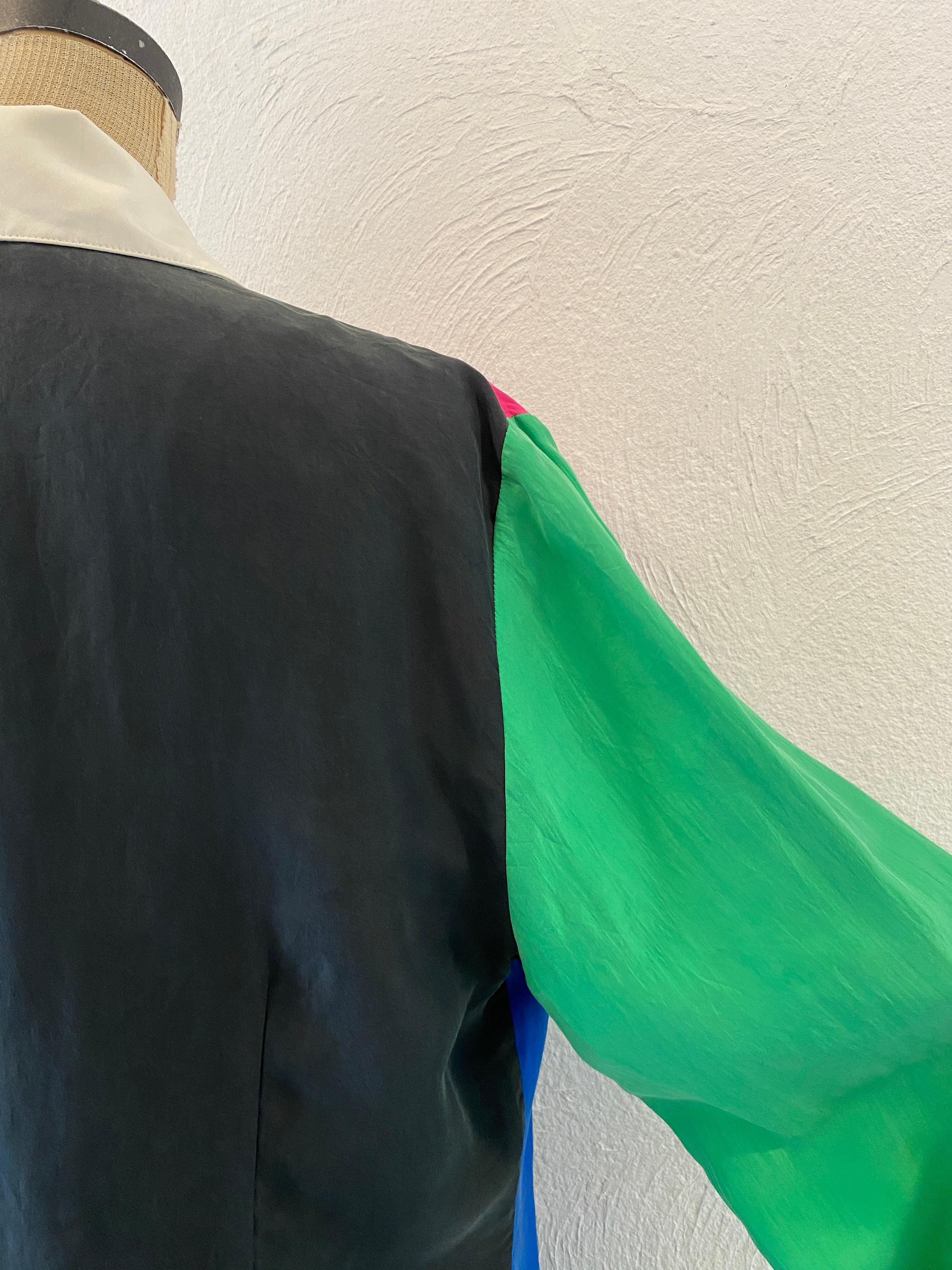 switching silk shirts