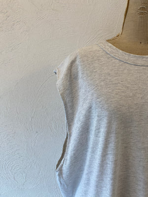 light gray tank T