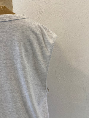 light gray tank T