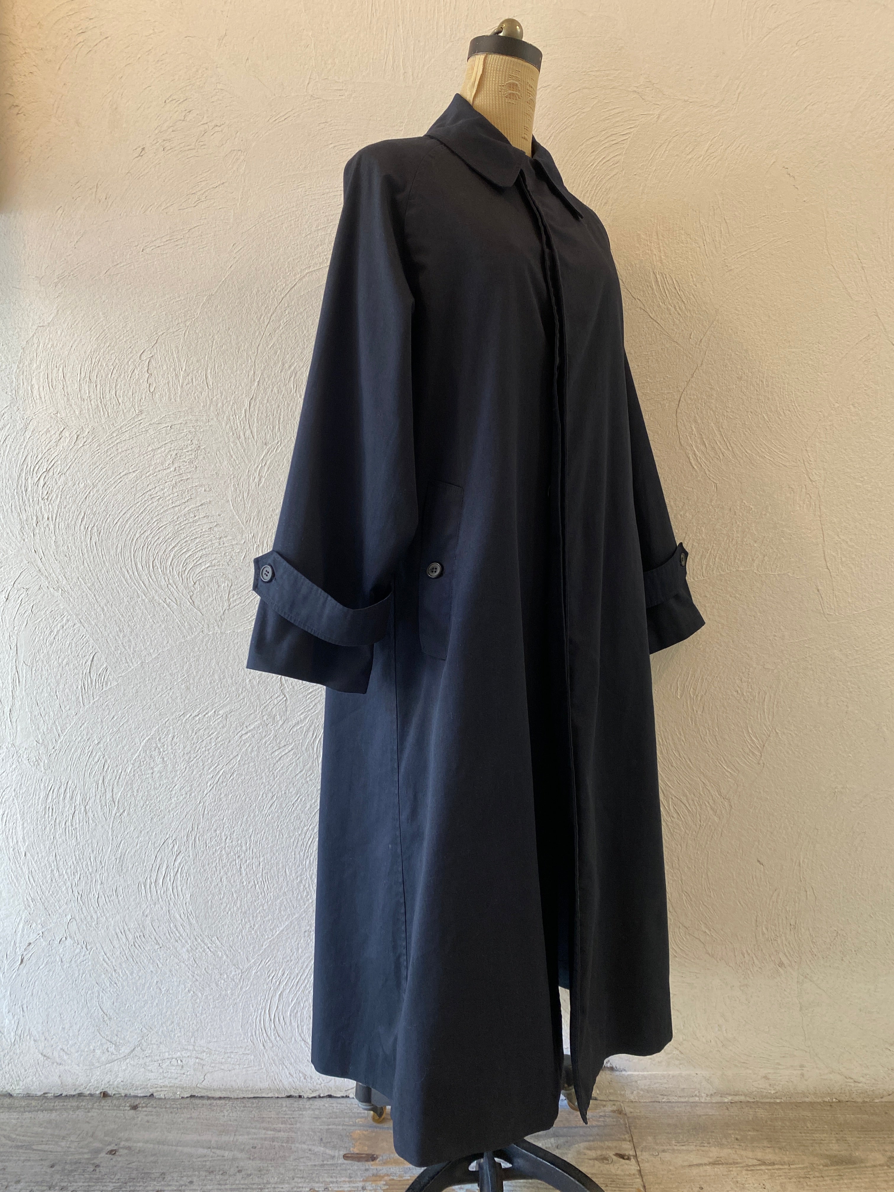 navy long coat