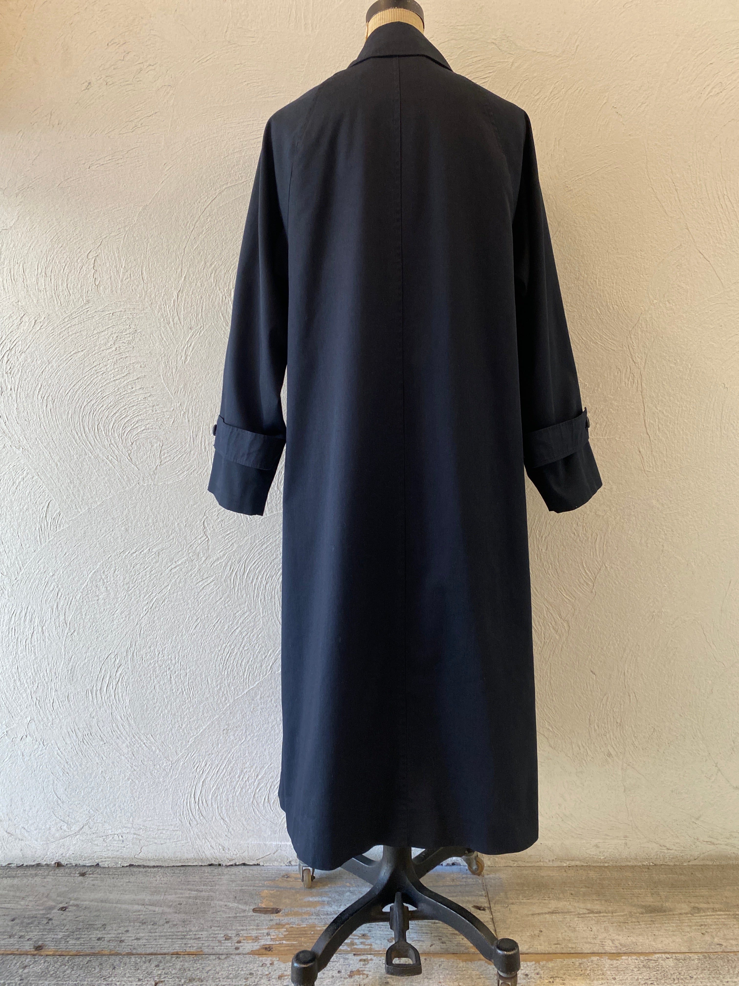 navy long coat