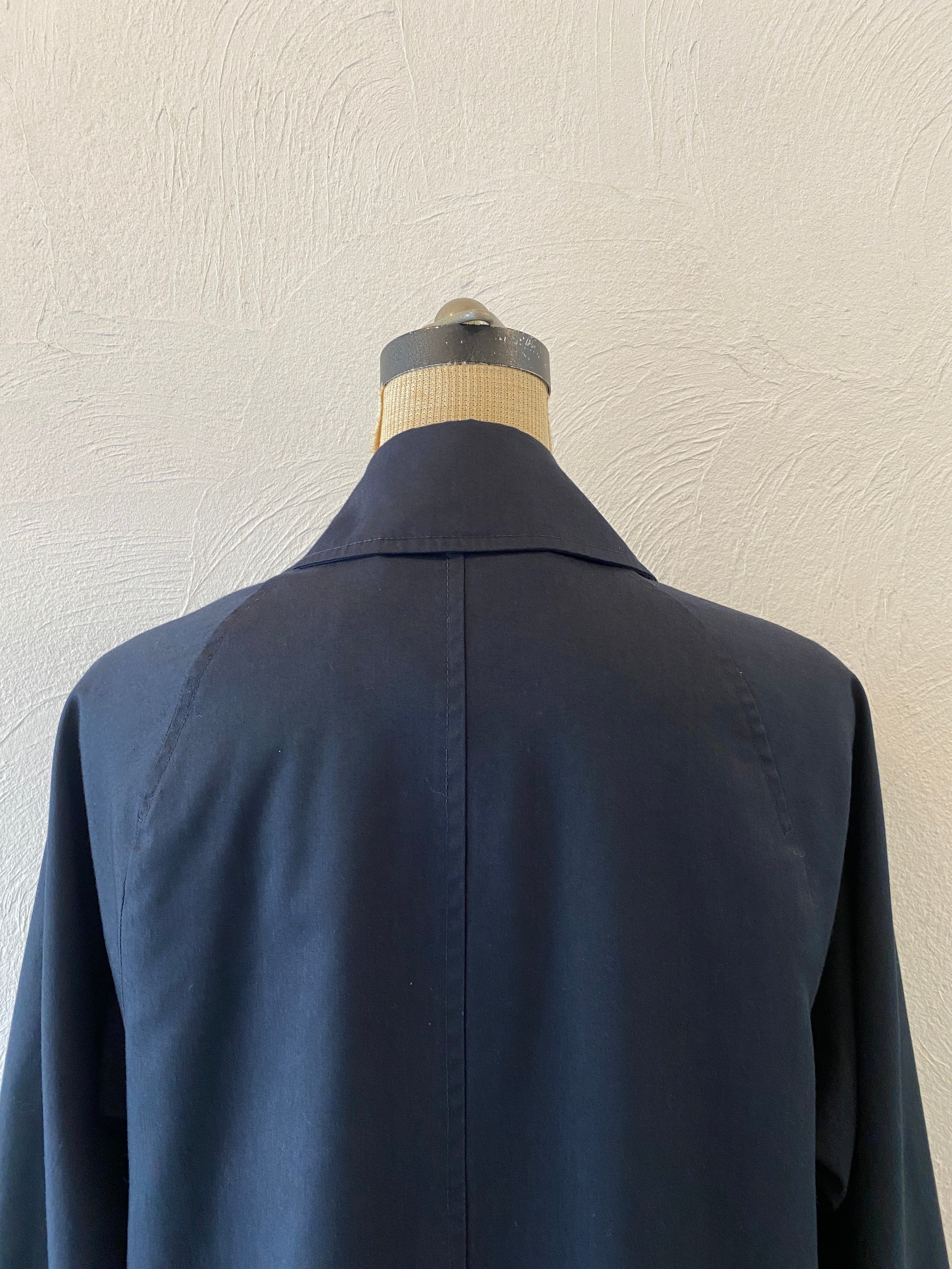 navy long coat