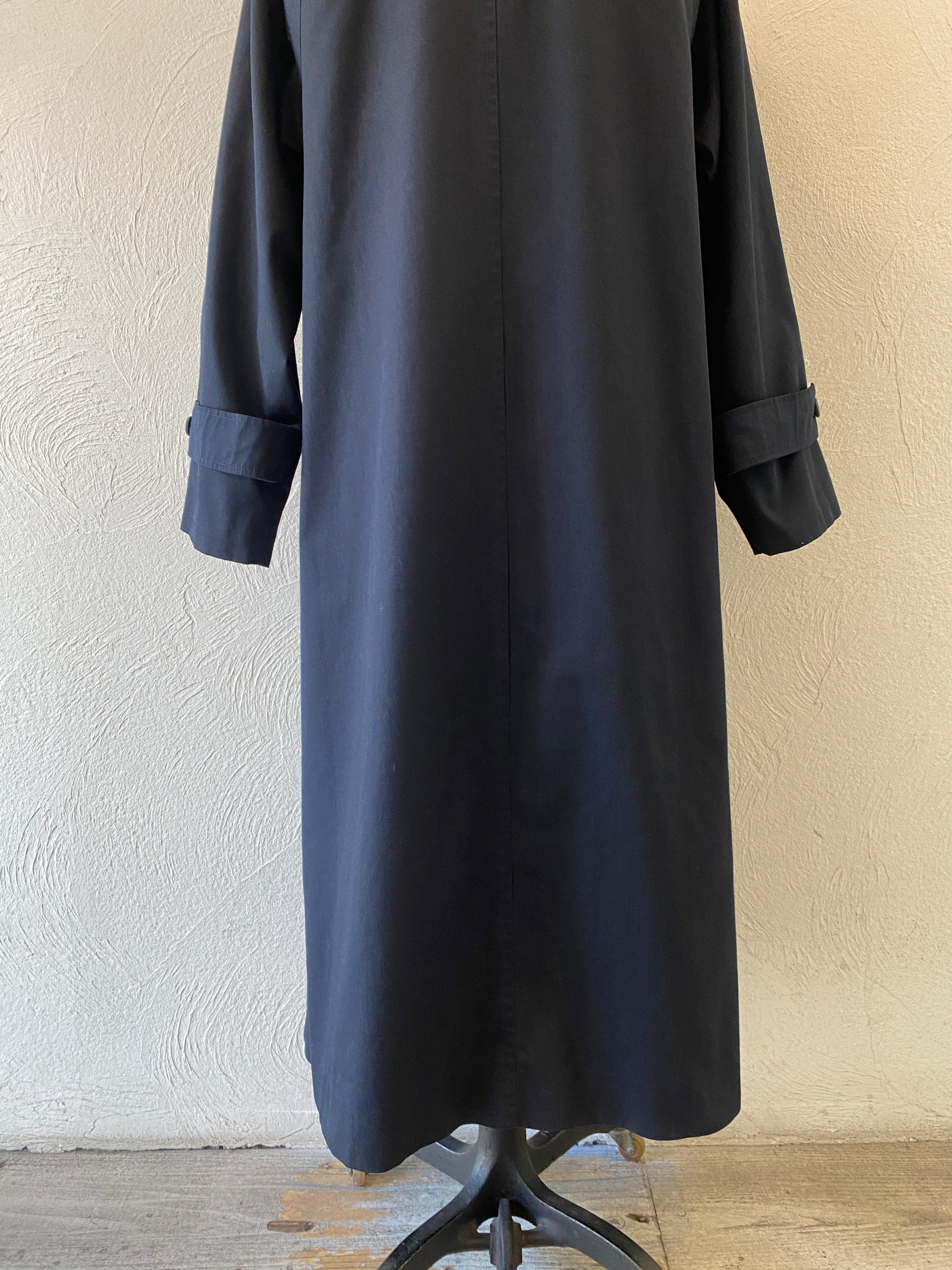 navy long coat