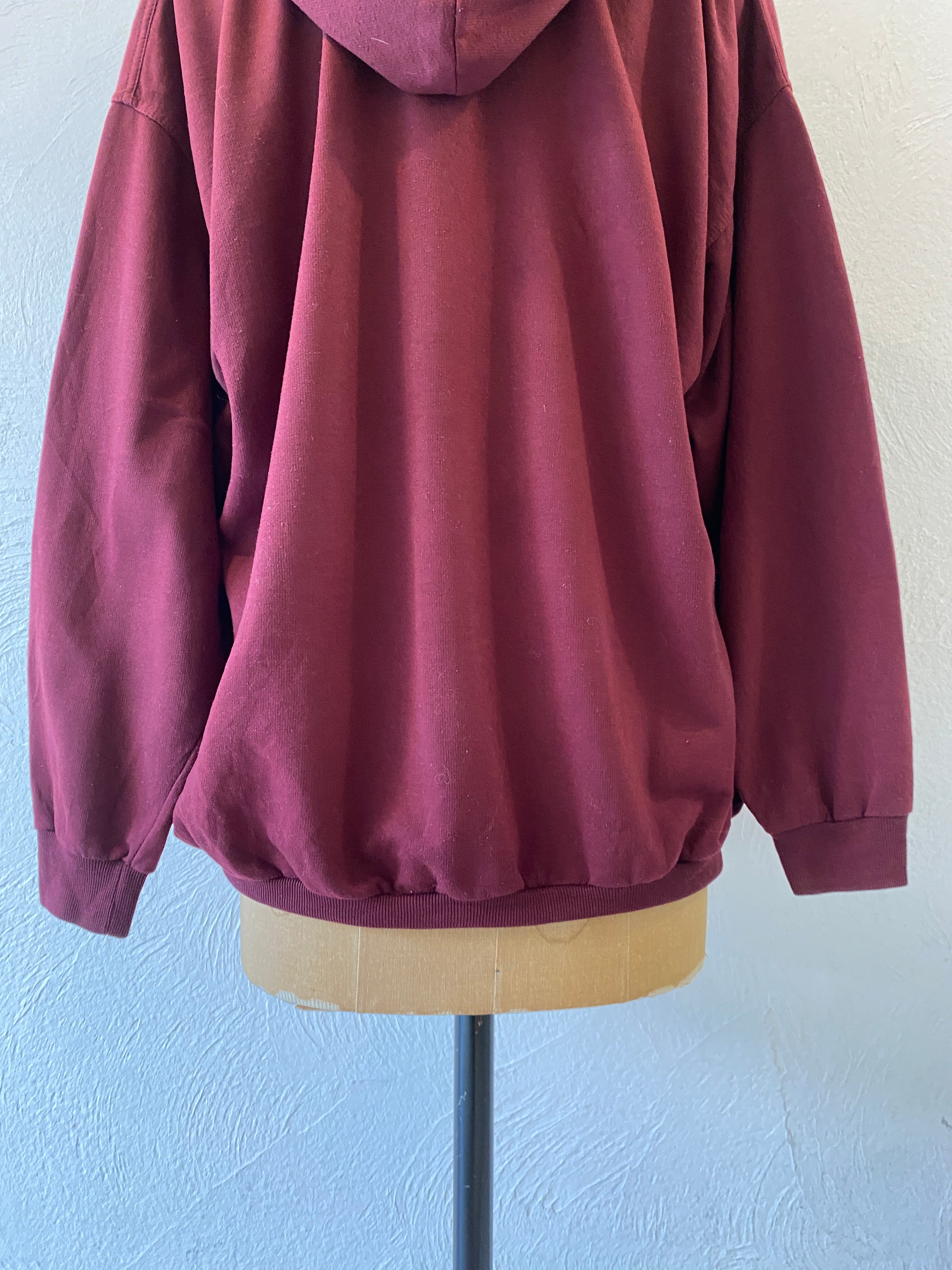 Bordeaux hoodie sweat