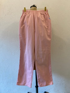 pink cotton pants
