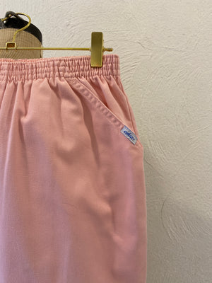 pink cotton pants