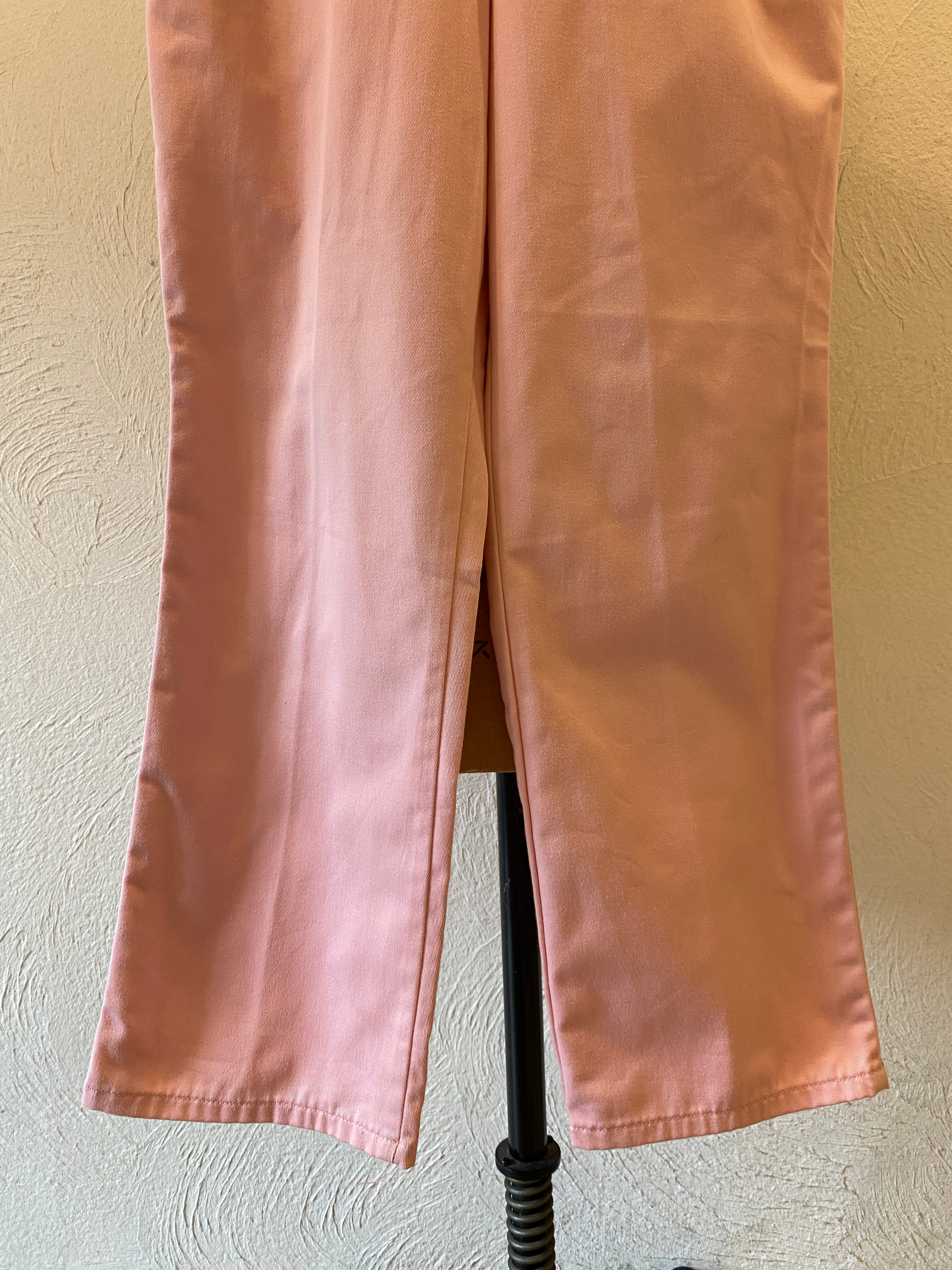 pink cotton pants
