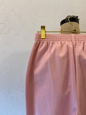 pink cotton pants