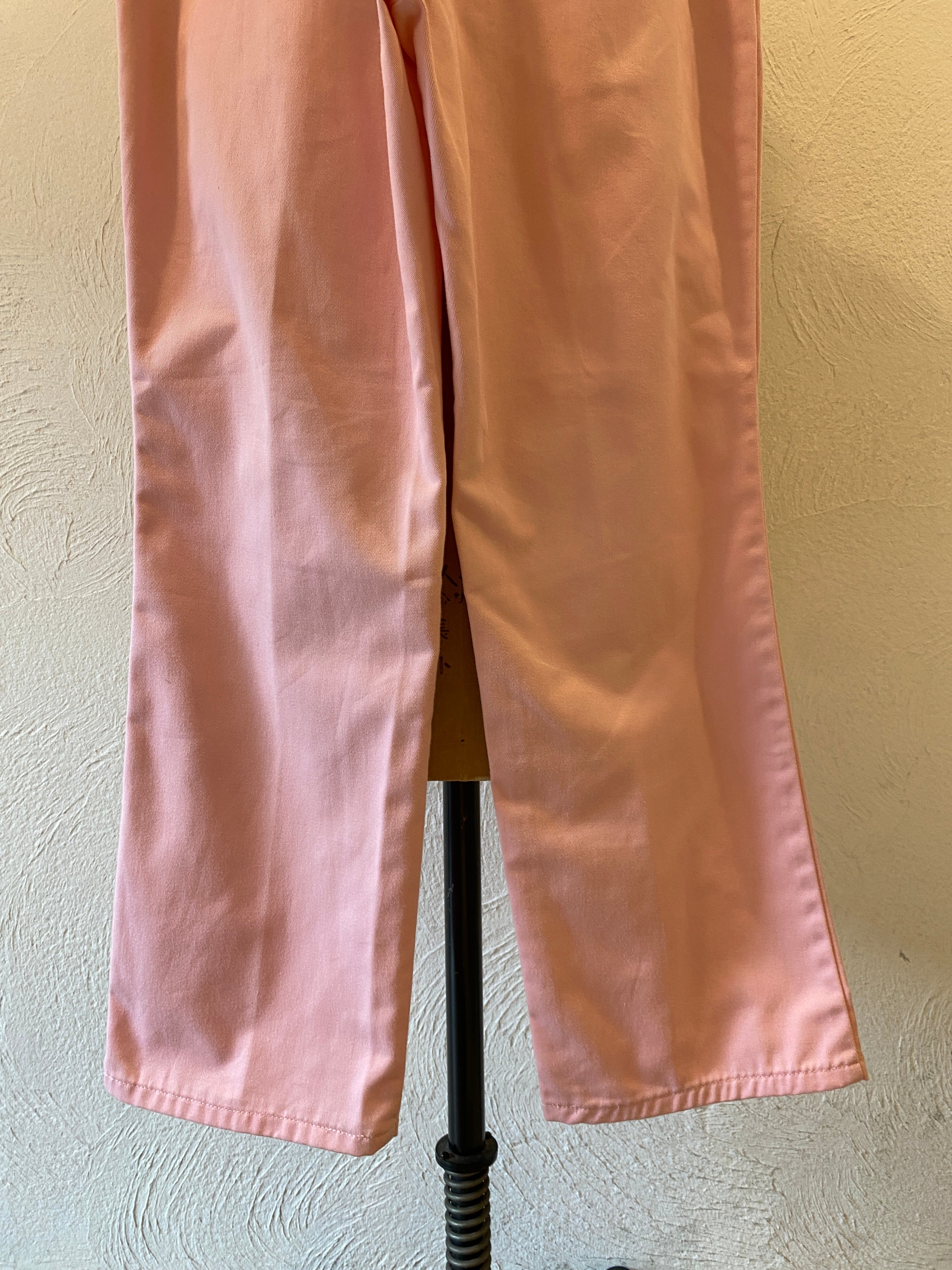 pink cotton pants