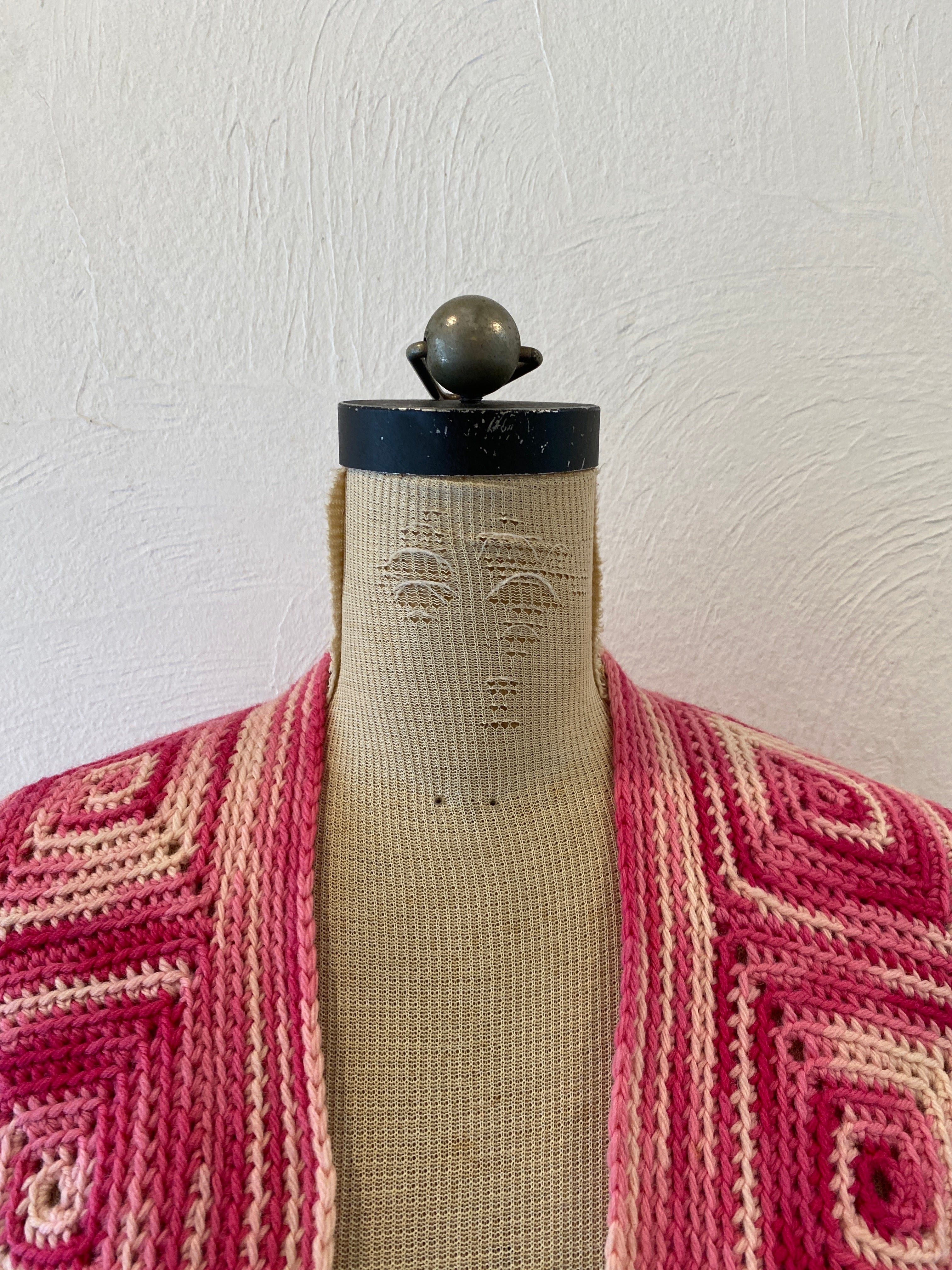 hand knit cardigan