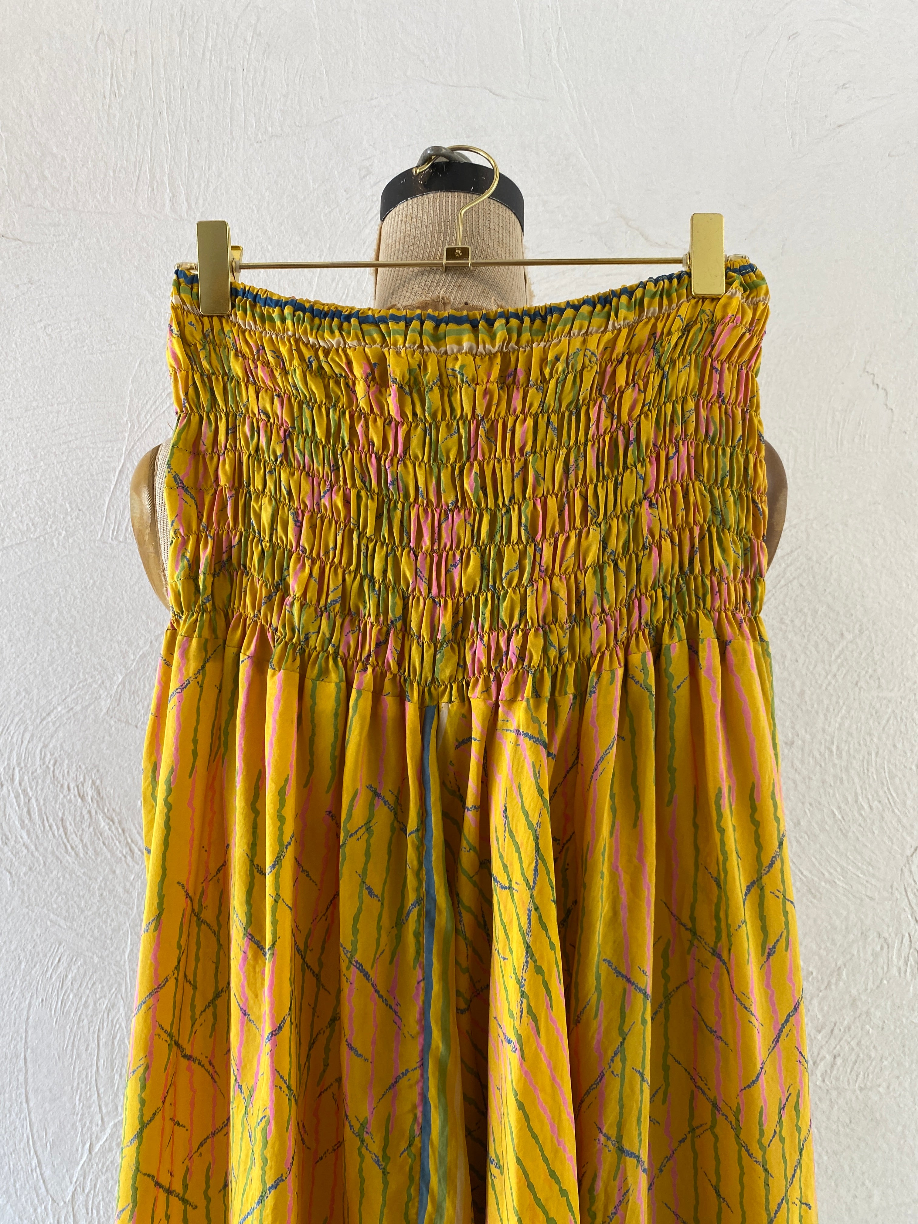 silk saruel pants