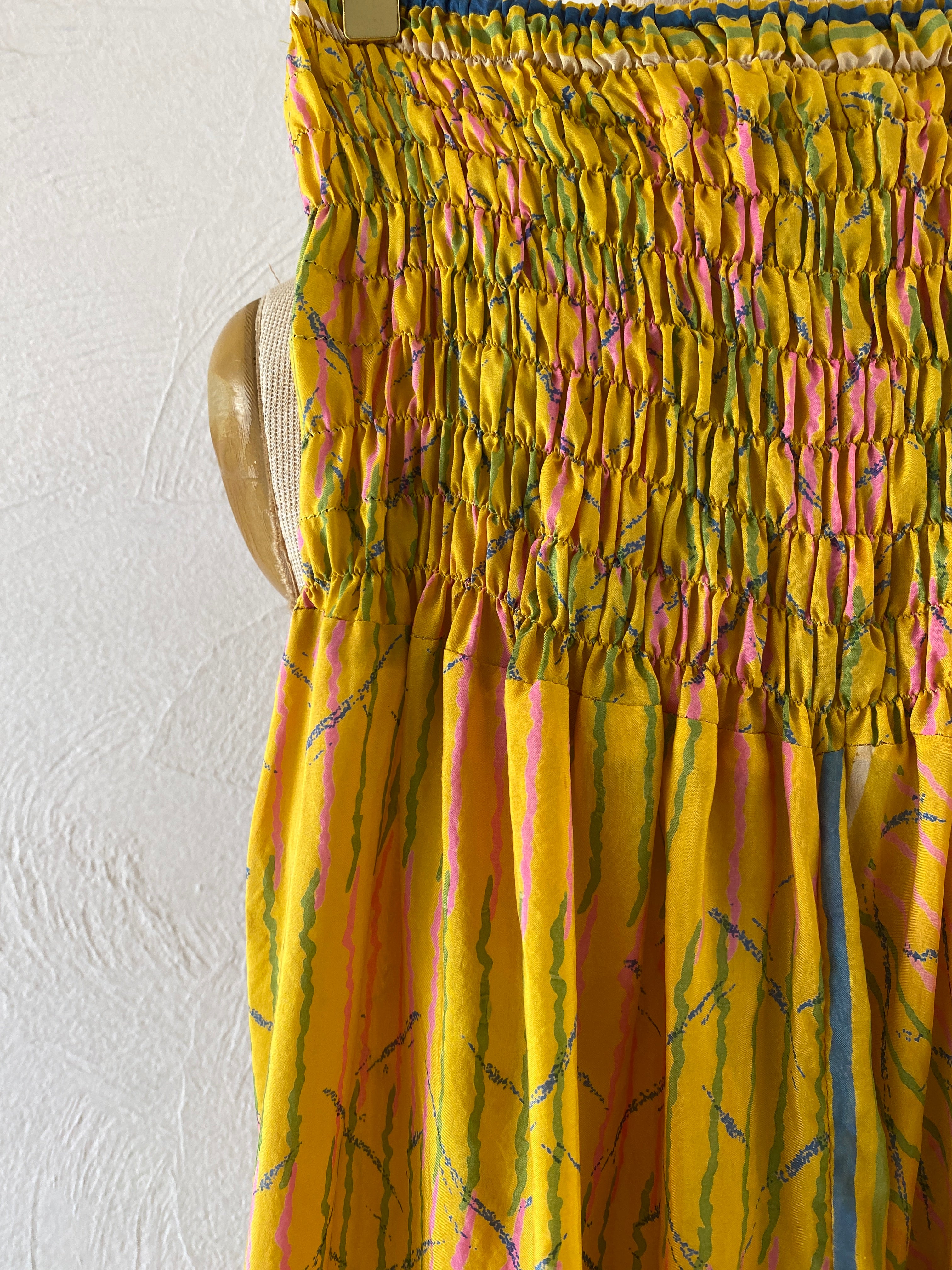 silk saruel pants