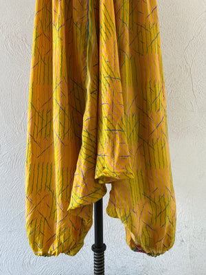 silk saruel pants