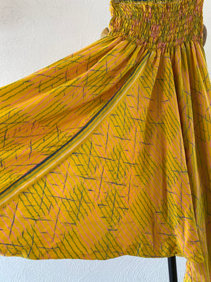 silk saruel pants