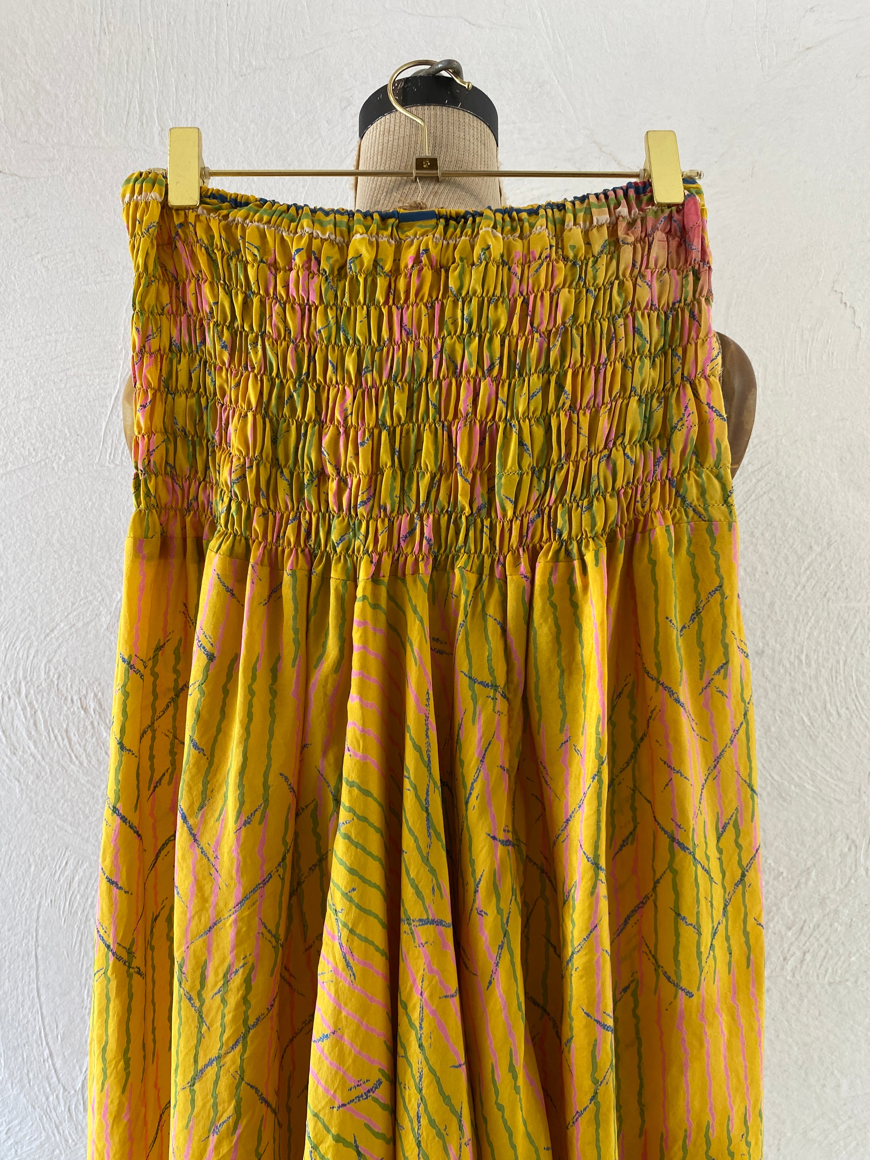 silk saruel pants