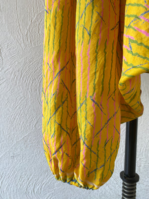 silk saruel pants