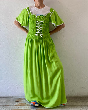 lace up dress