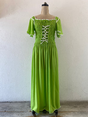 lace up dress