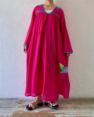 deep pink dress