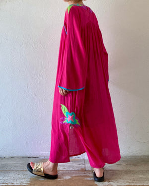 deep pink dress