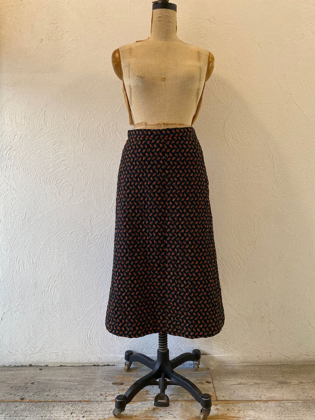 heart pattern quilting skirt