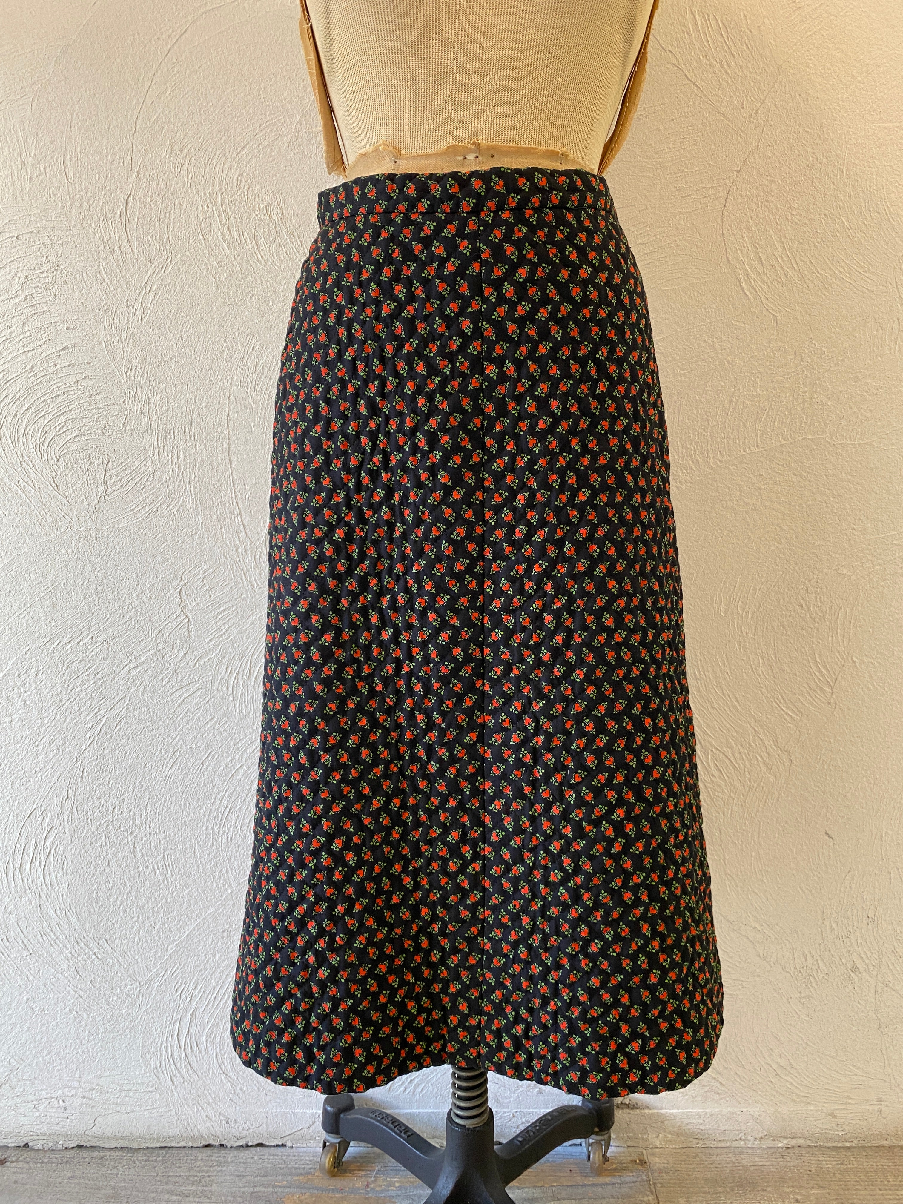 heart pattern quilting skirt
