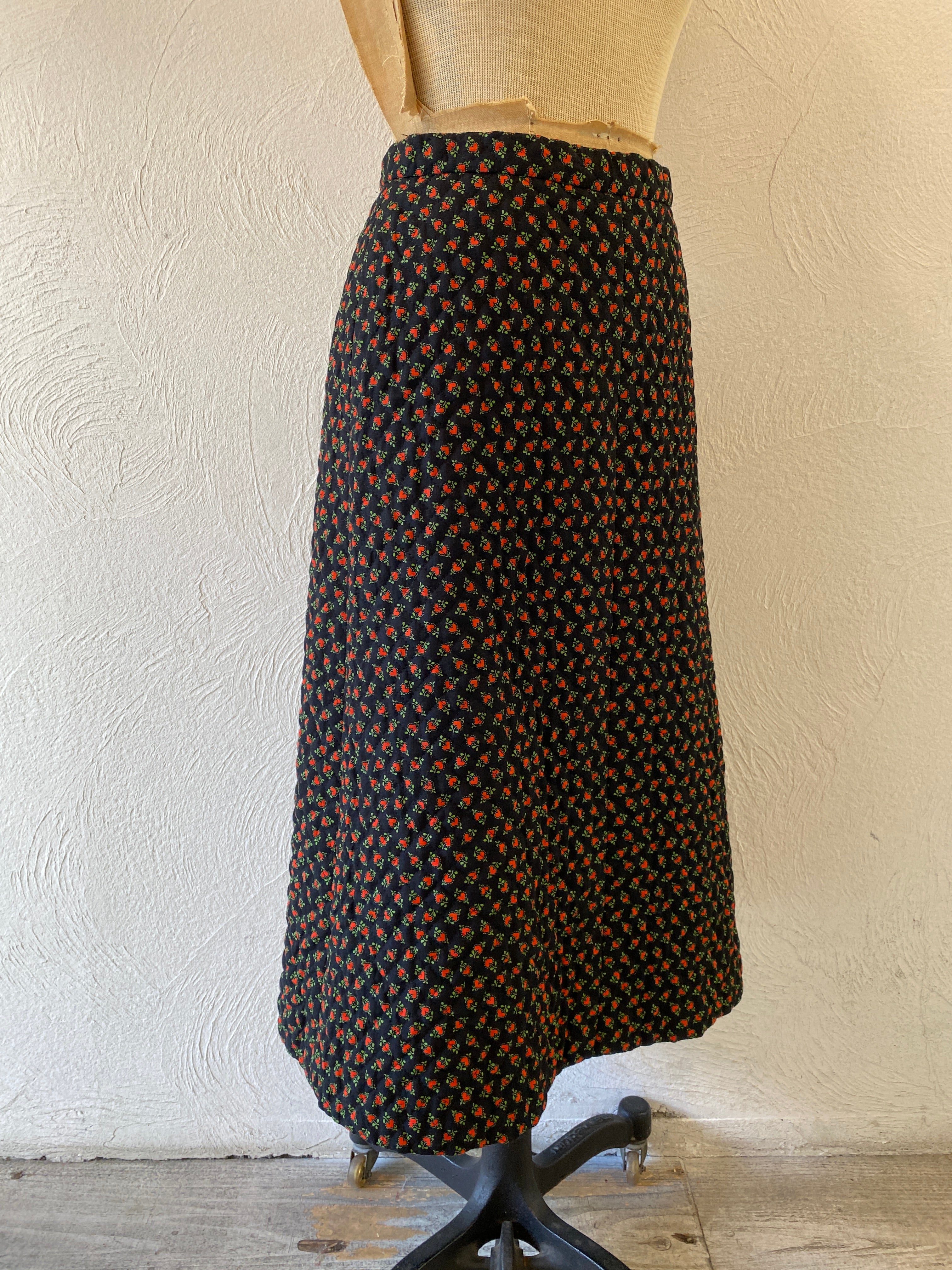heart pattern quilting skirt