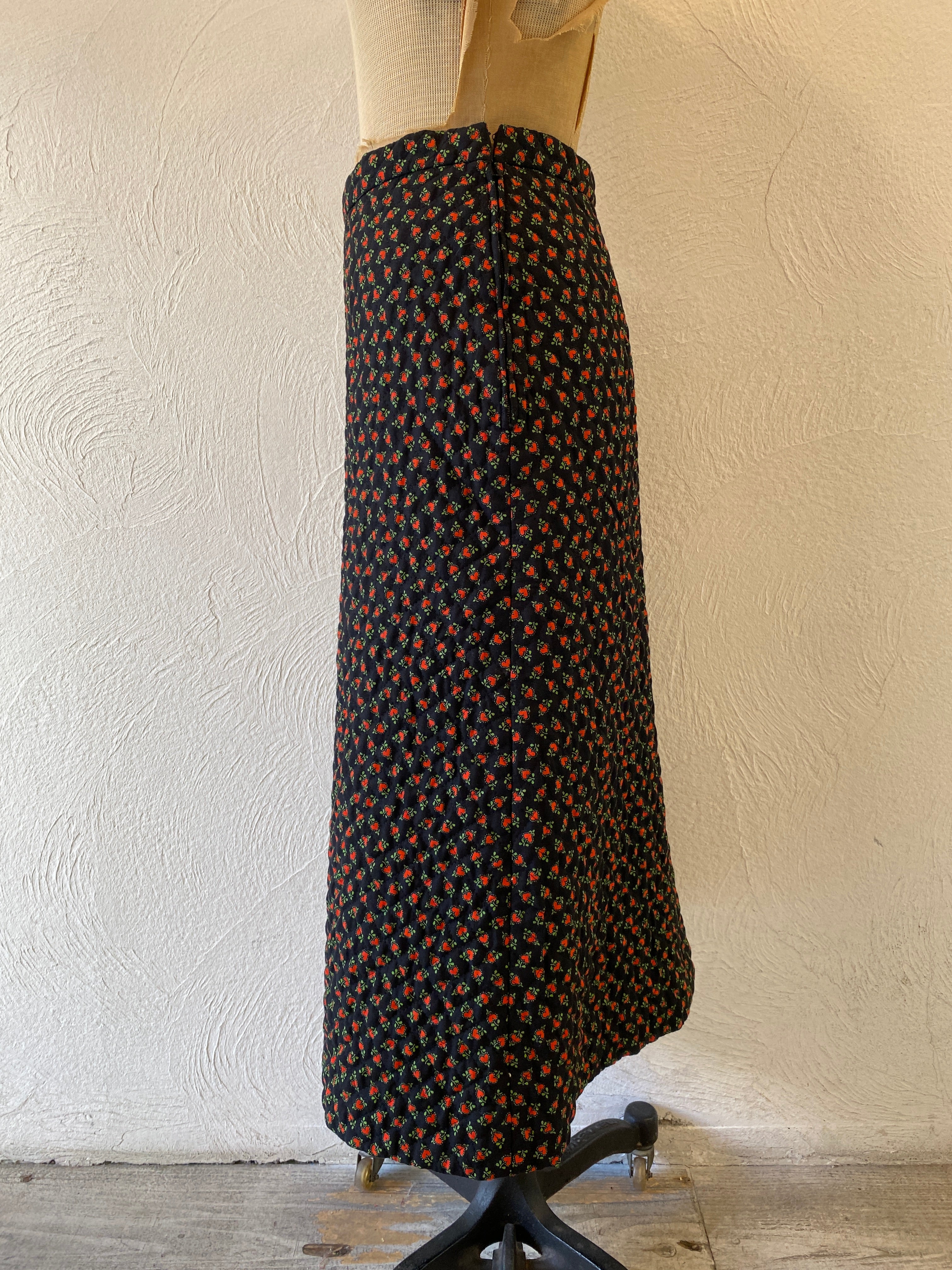 heart pattern quilting skirt