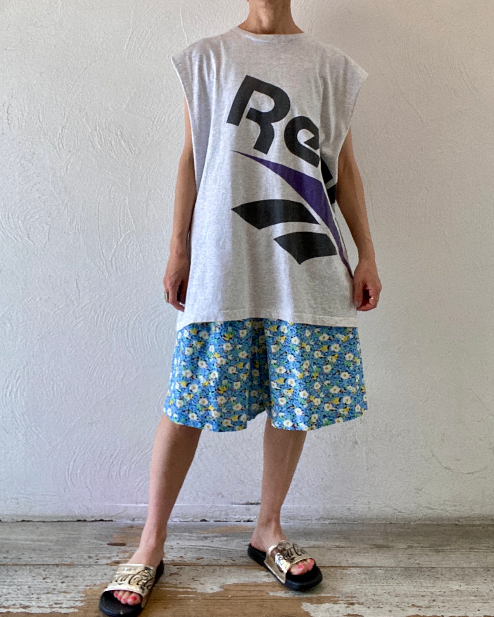blue flower short pants – VIORET