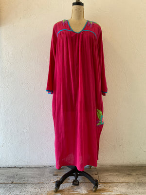 deep pink dress
