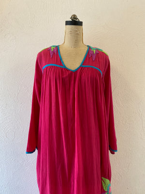 deep pink dress