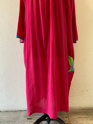 deep pink dress