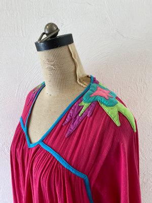deep pink dress