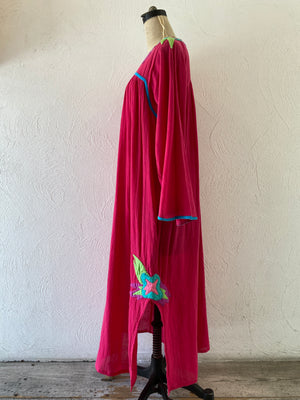 deep pink dress