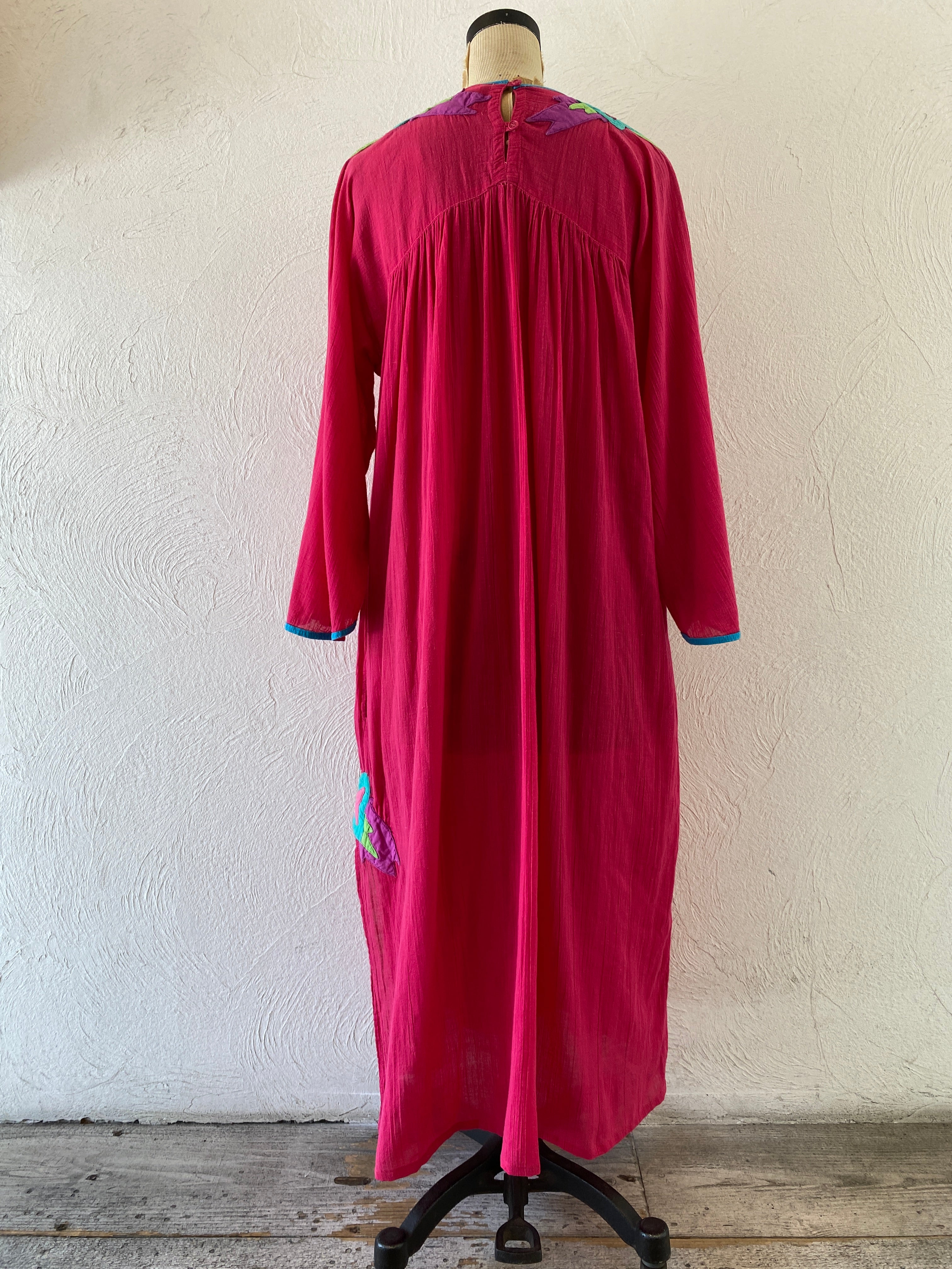 deep pink dress