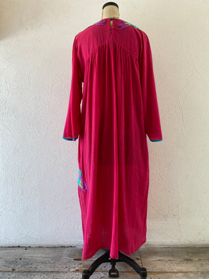 deep pink dress