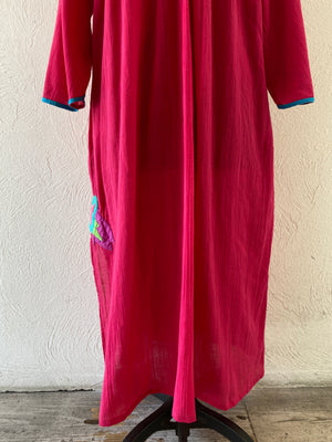 deep pink dress