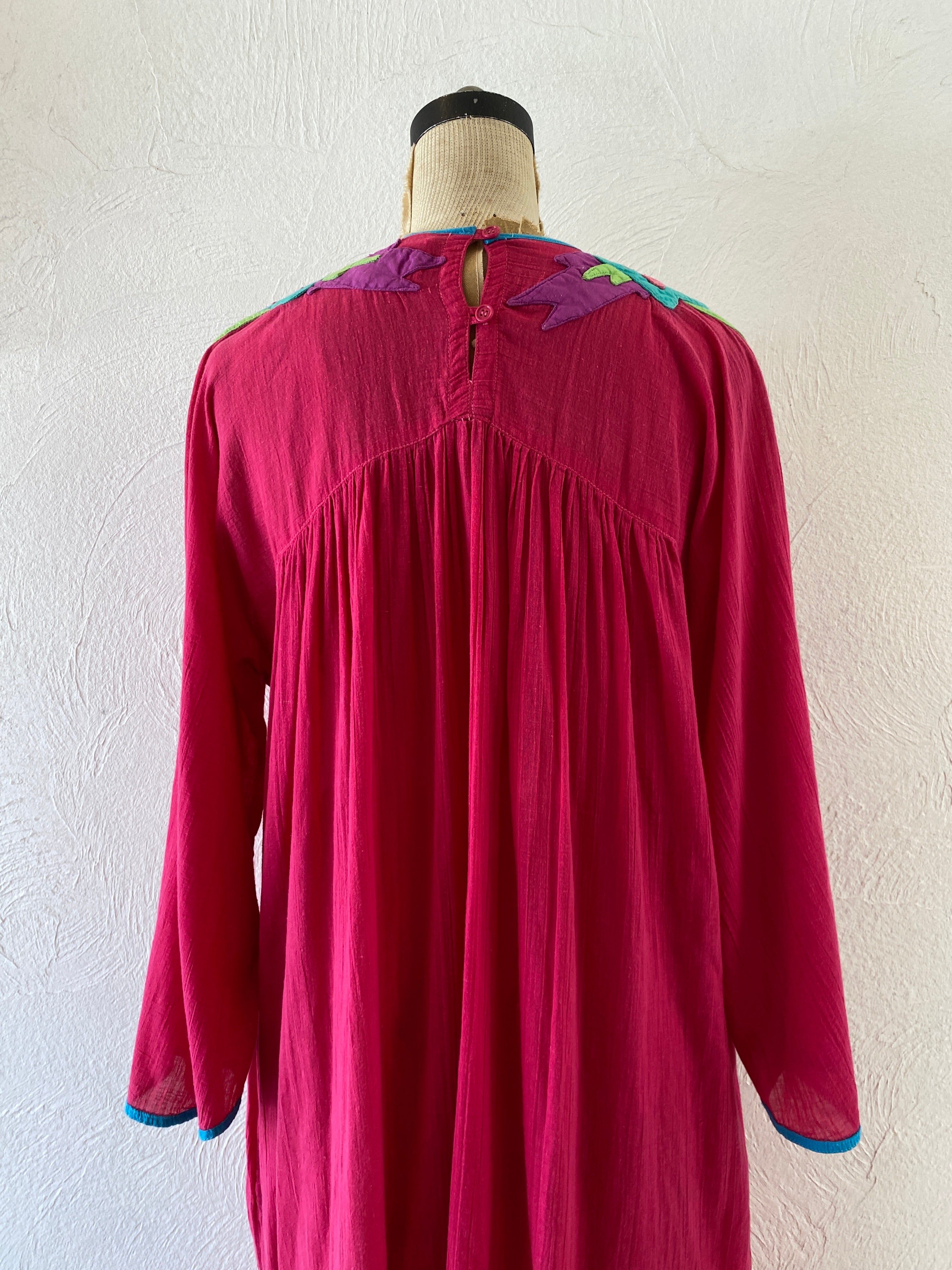 deep pink dress