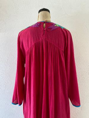 deep pink dress