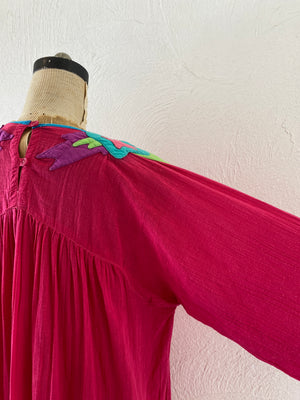 deep pink dress