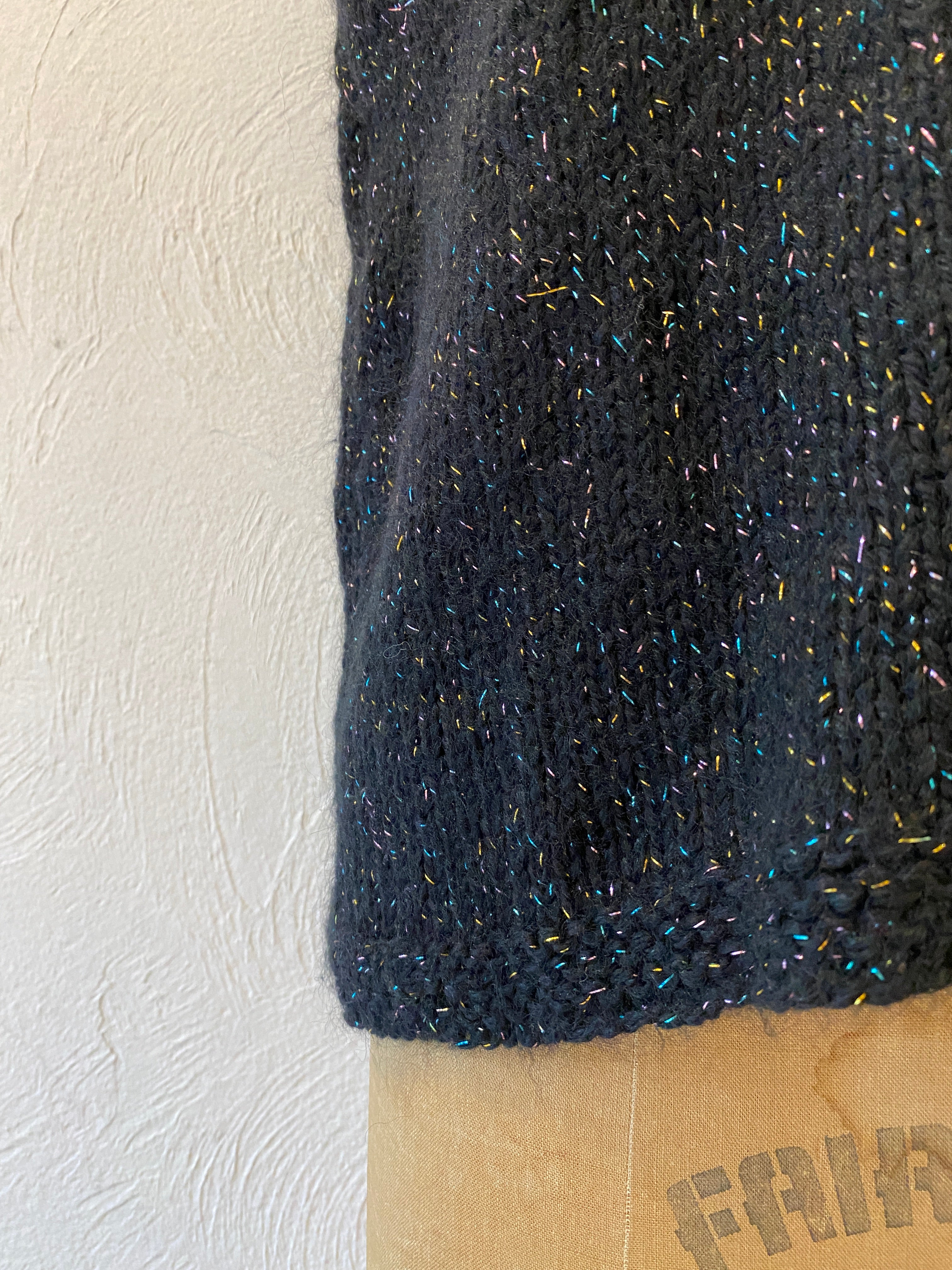 kirakira knit vest
