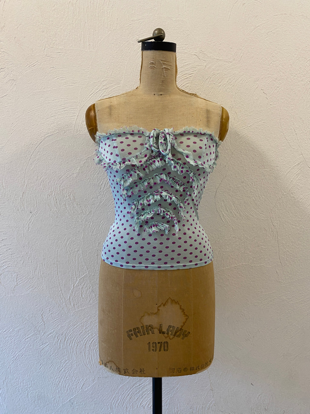 dot bustier