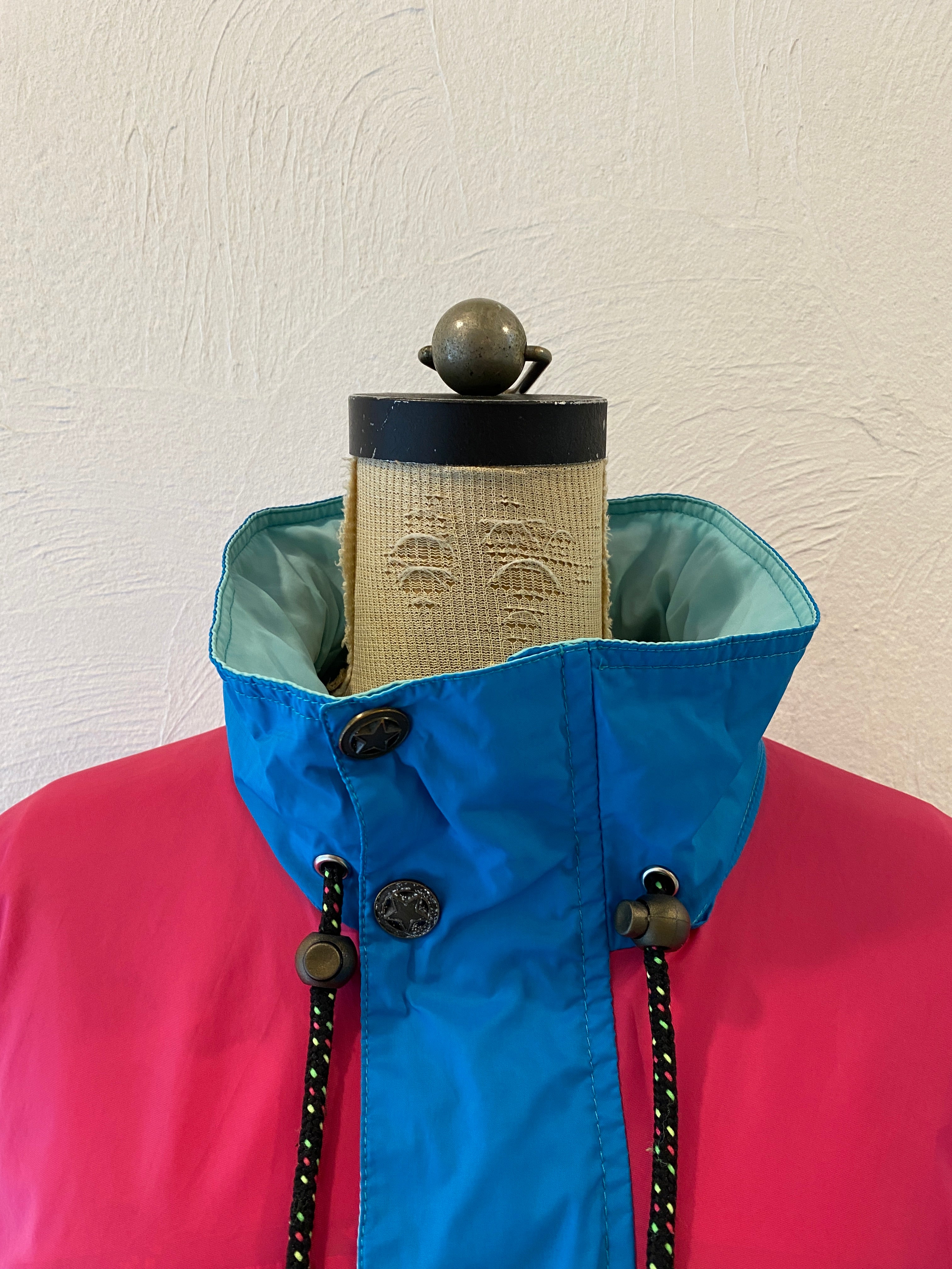 oversize nylon blouson