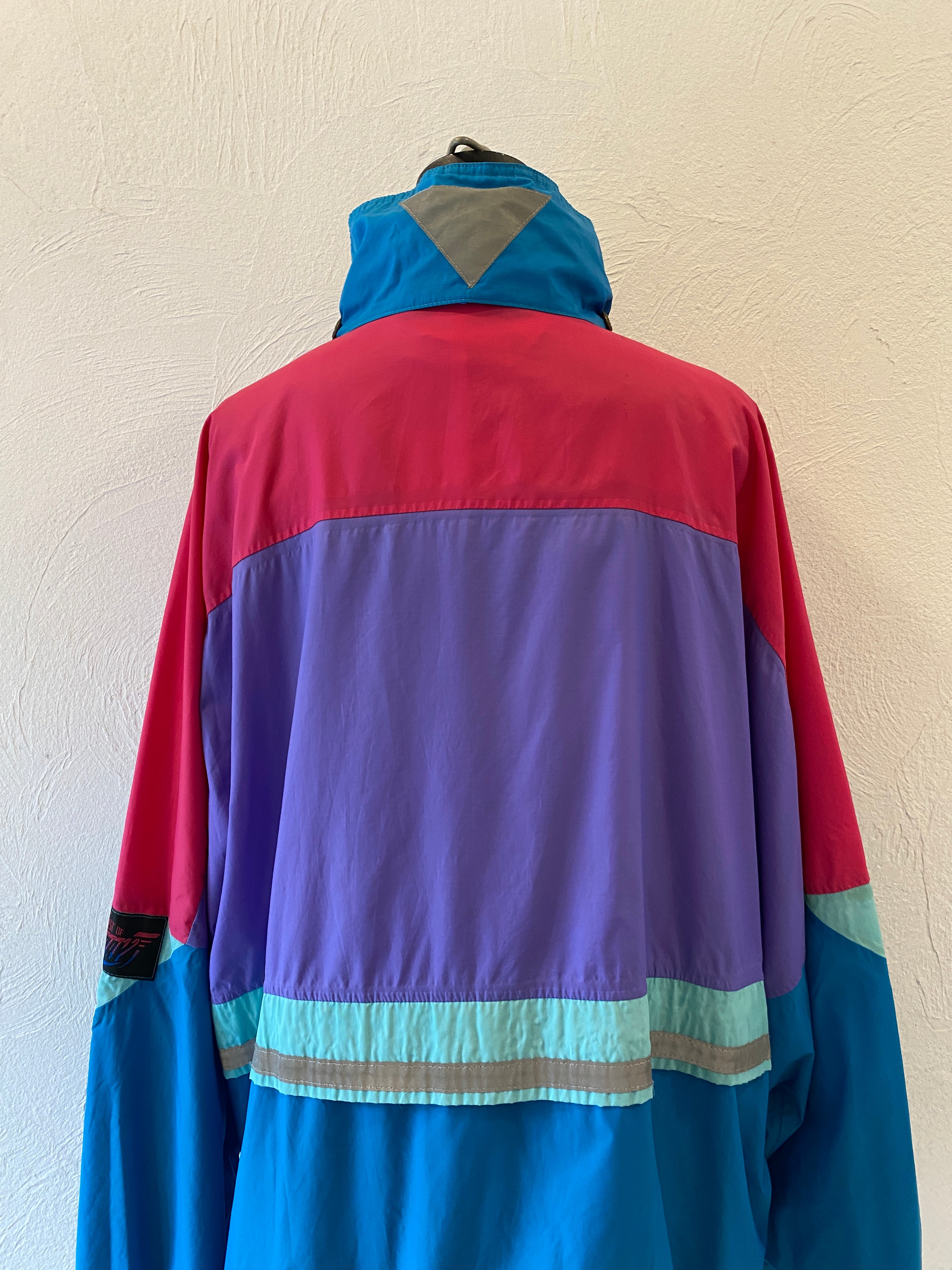oversize nylon blouson