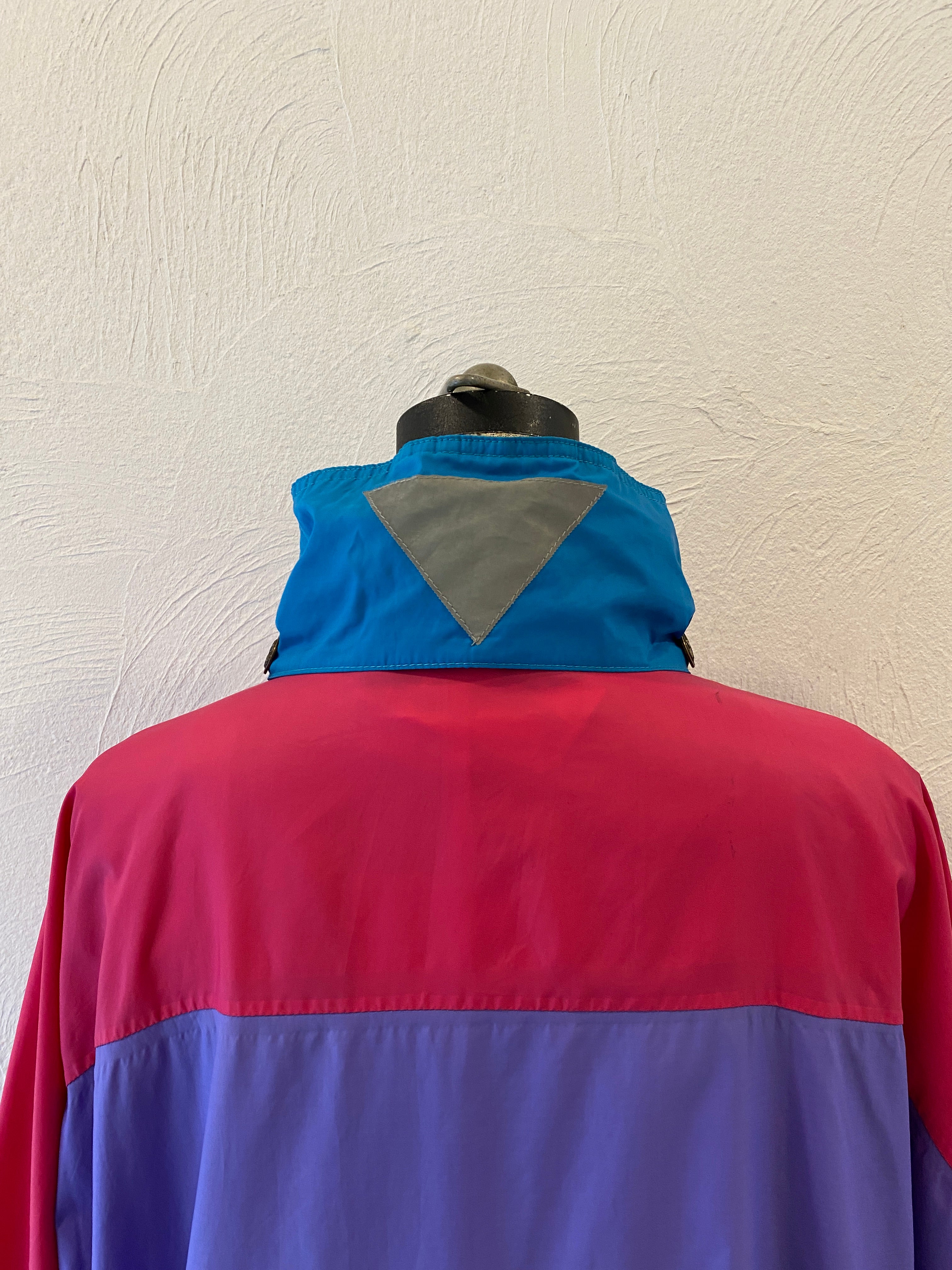 oversize nylon blouson