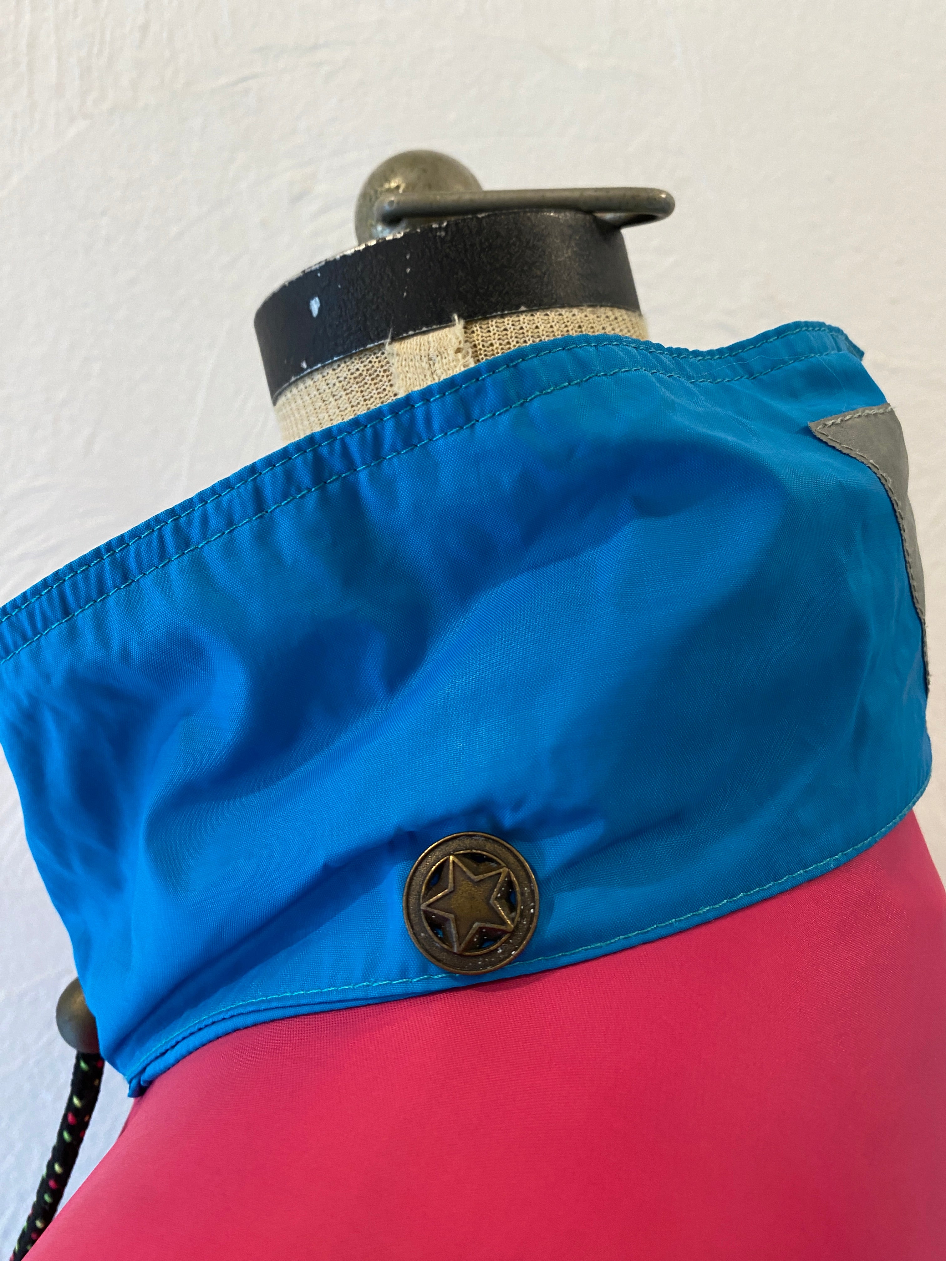 oversize nylon blouson