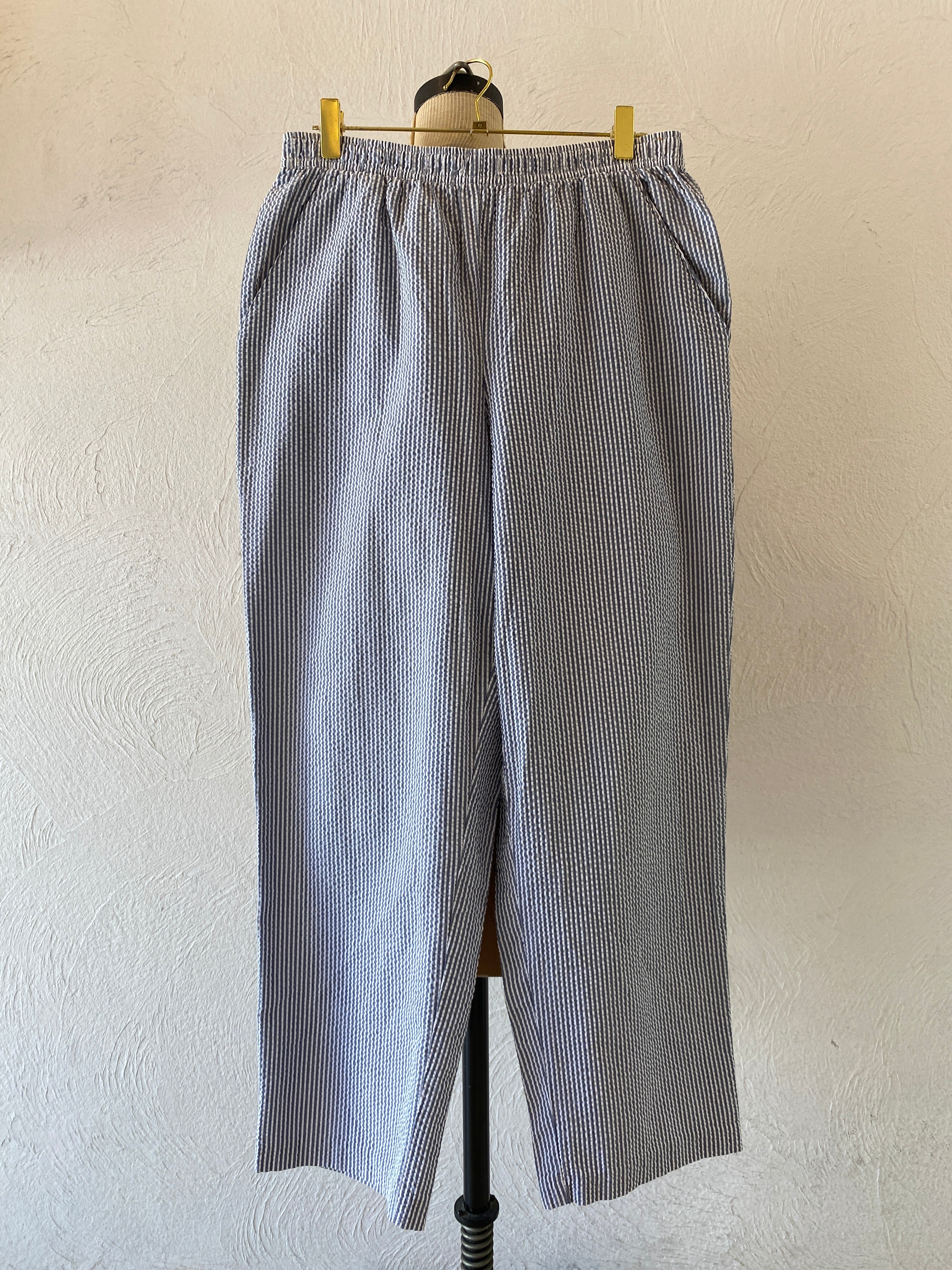 super light stripe pants