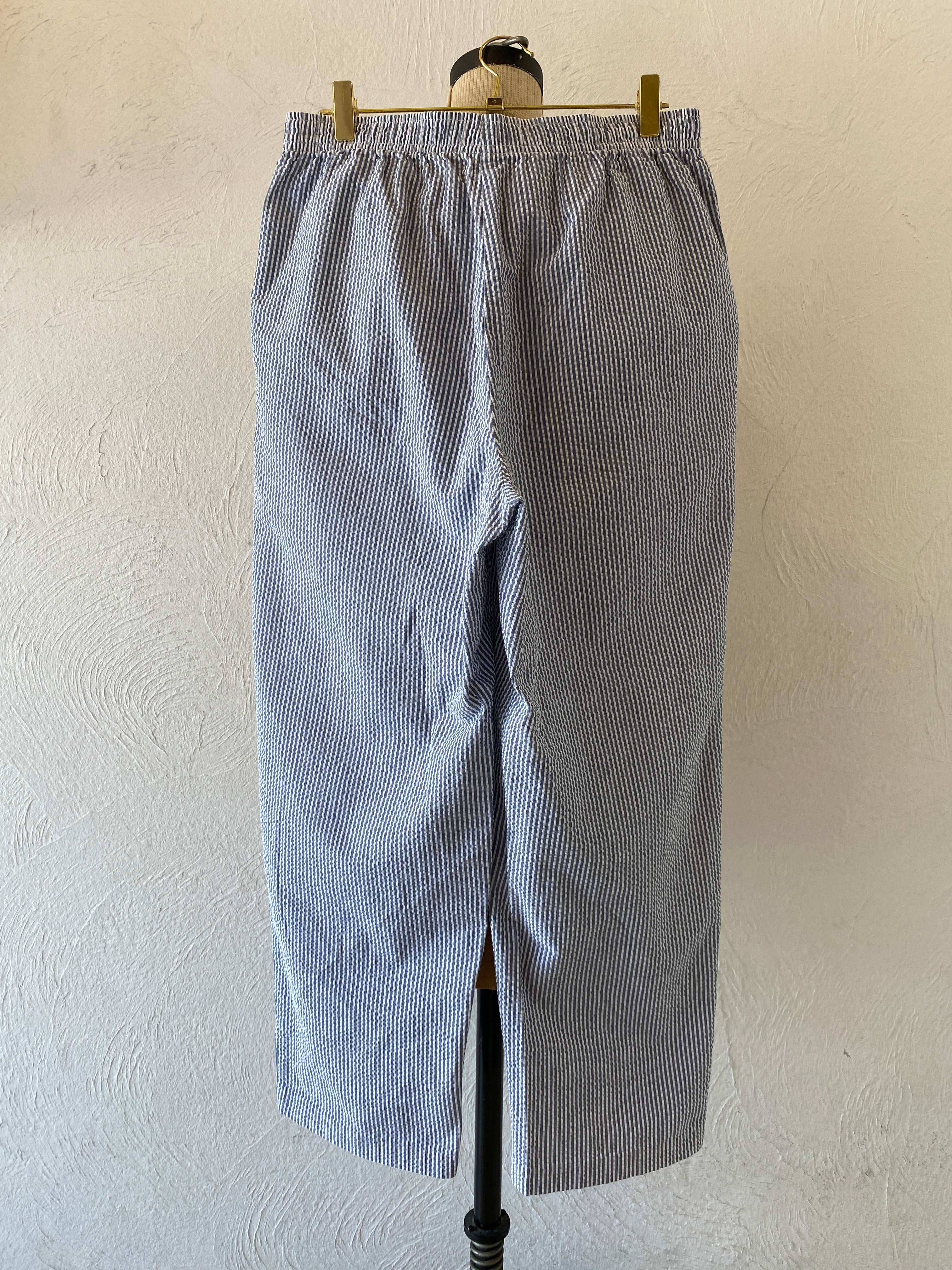 super light stripe pants
