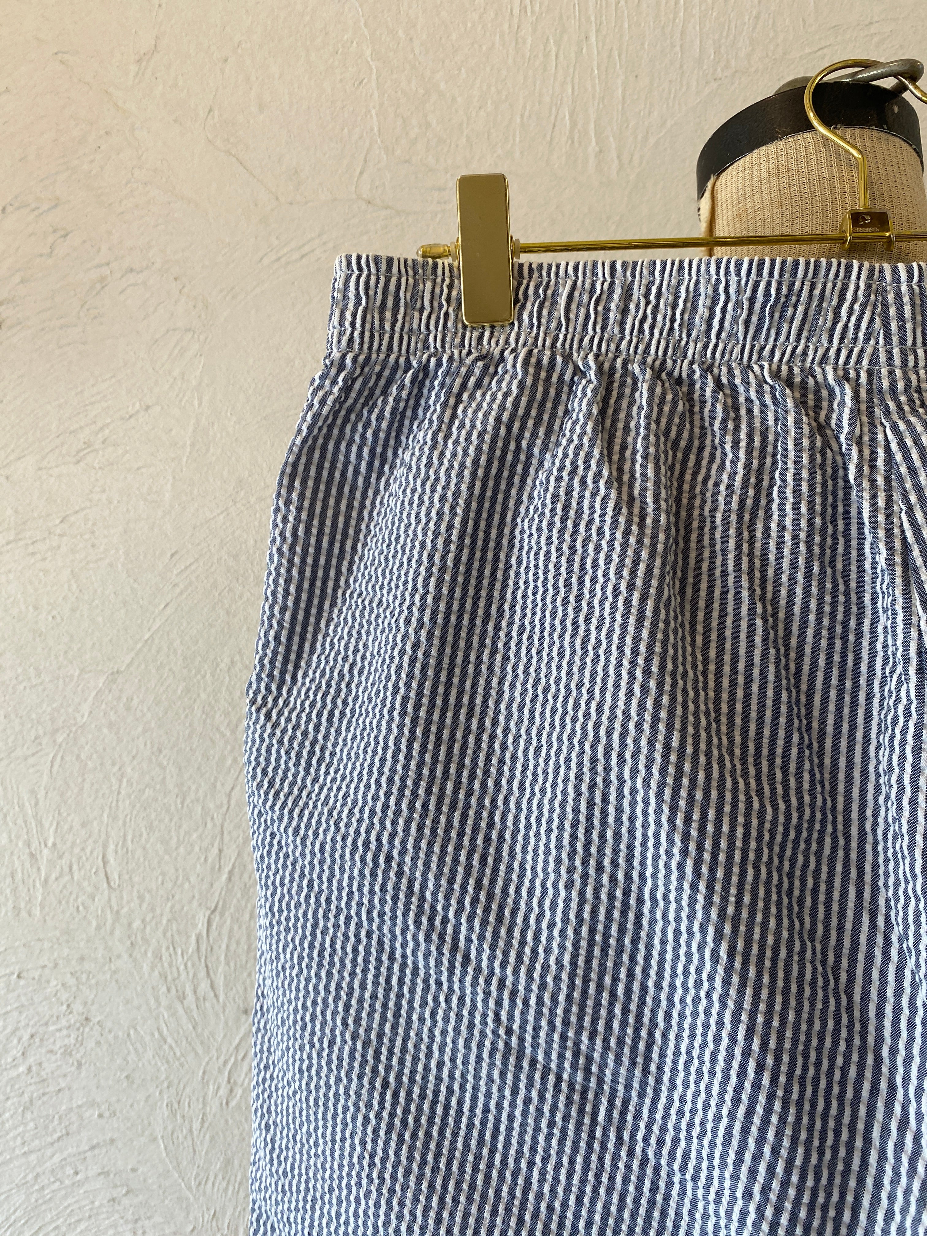 super light stripe pants